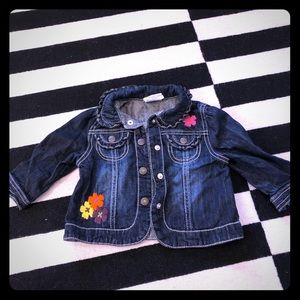 Embroidered denim jacket Girls 18-24 months Crazy8